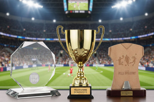 Trophée personnalisable pour club sportif : comment personnaliser vos récompenses à l'image de votre structure