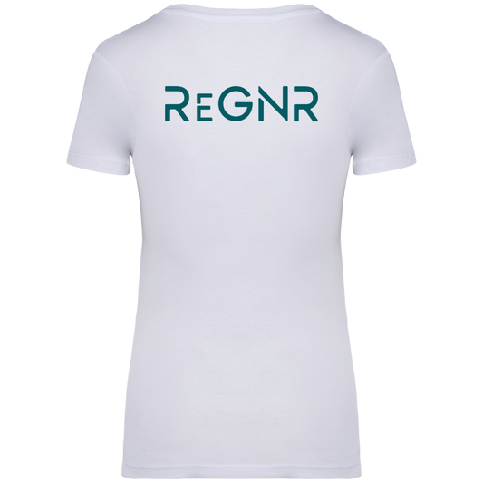 Camiseta de mujer bordada ReGNR